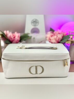 Dior Beauty Large Canvas Cosmetic Case Vanity